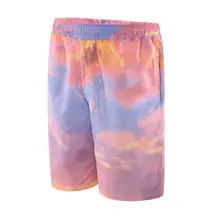 Модные мужские с ремешками Гавайские пляжные подходят спортивный быстрый сухой повседневные шорты, брюки Быстросохнущая Спортивная одежда для бега пляжные шорты J5