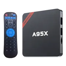 A95X TV Box Android 6.0 Smart TV With Quad Core Amlogic S905X Cortex A53 CPU Support WiFi 2GB RAM+16GB ROM TV Set-Top Box