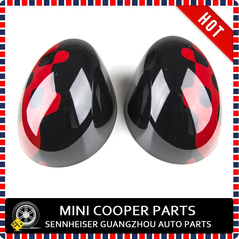 Vivid Red Side Mirror Cover -3