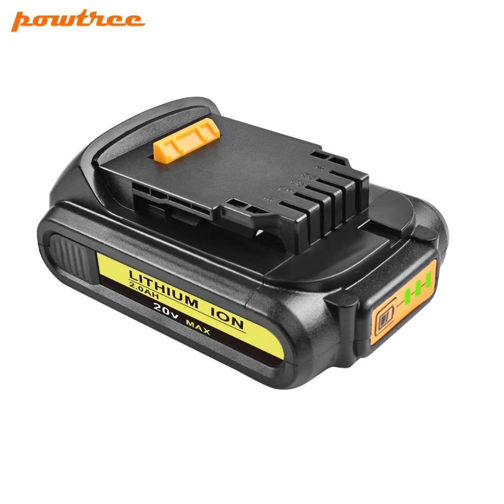 Литий ионный аккумулятор для электроинструмента DEWALT DCB203 DCB181 DCB180 DCB200 DCB201 DCD996 20 в