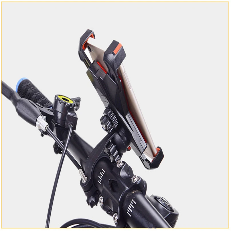 Universal Bike Bicycle Adjustable Cell Phone GPS Handlebar Mount Bracket Adapter Holder Clip Bicycle Accessories #FS#4ST28 (7)