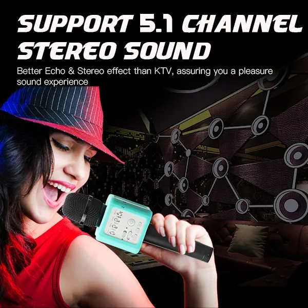 Original Brand Q9s Magic Bluetooth Karaoke Microphone Wireless Professional Player speaker With Carring Case For Iphone Android12_01 (14)