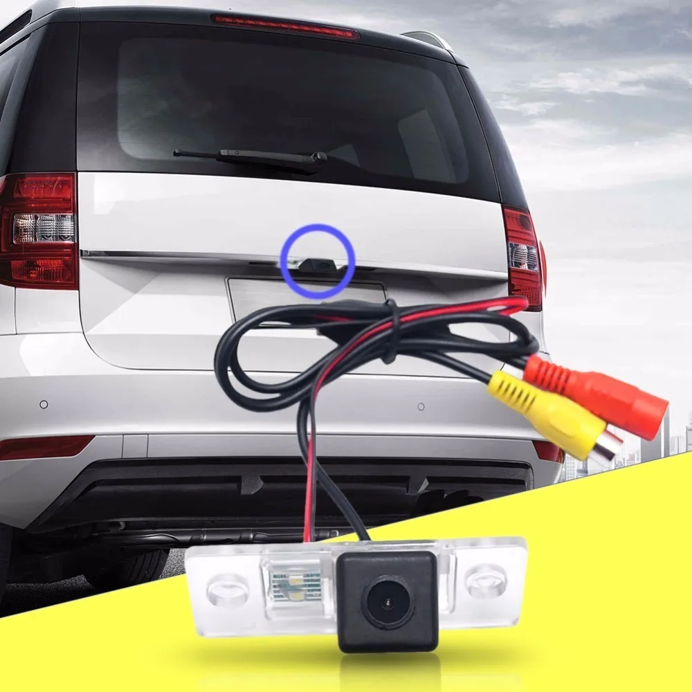 Best Car Reversing Rear Side View Rearview Camera Night vision For VW Touareg/POLO Salon Car/Old