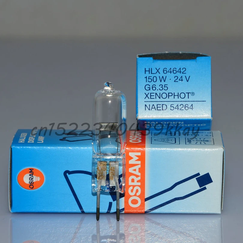 

OSRAM HLX64642 24V150W G6.35 Shadowless lamp for Operation room, projector lamp Surgical light bulb