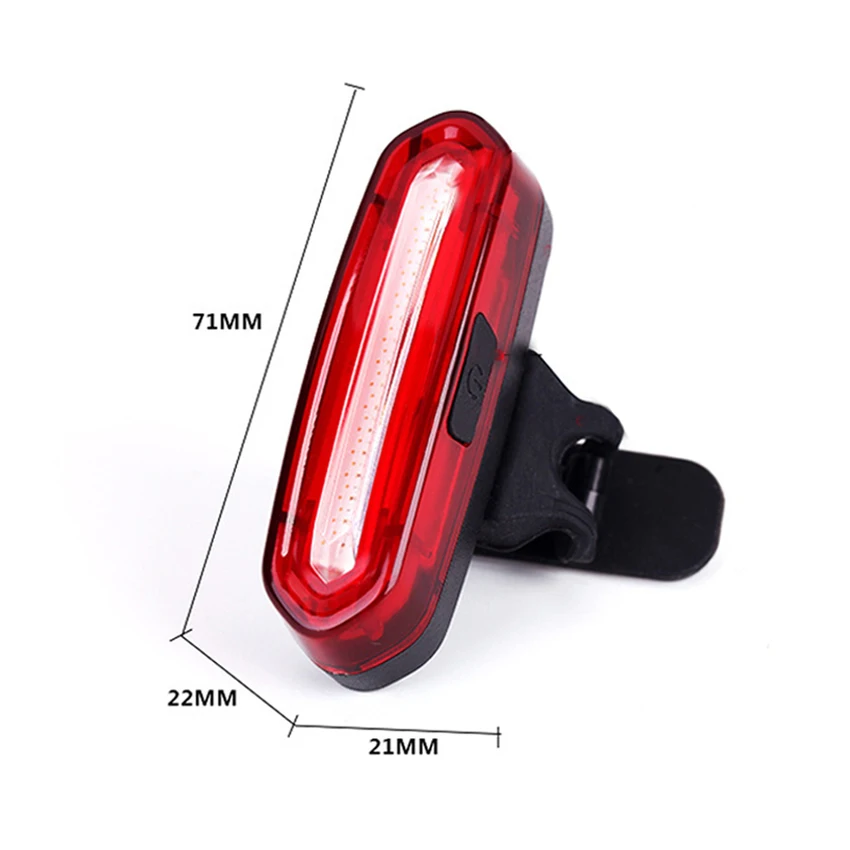 Охлаждать USB Перезаряжаемые горный велосипед задний фонарь MTB безопасности предупреждающий сигнал поворота фонарик, велосипедная фара, высокомощный светодиодный велосипедный фонарь