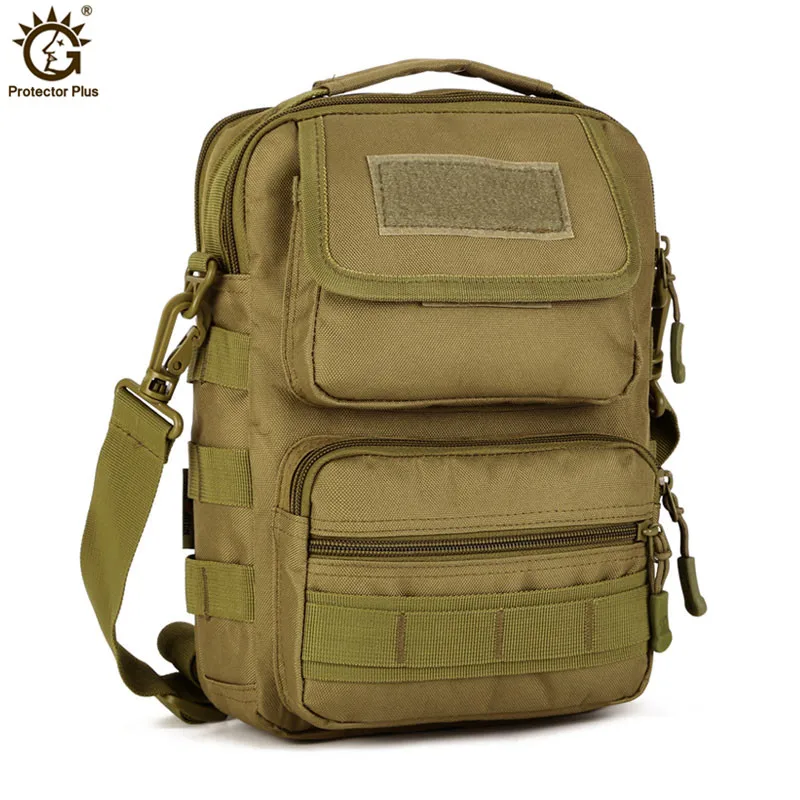 Military Army Tactical Messenger Bag Waterproof Travel Rucksack Camping Hiking Trekking Camouflage Bag
