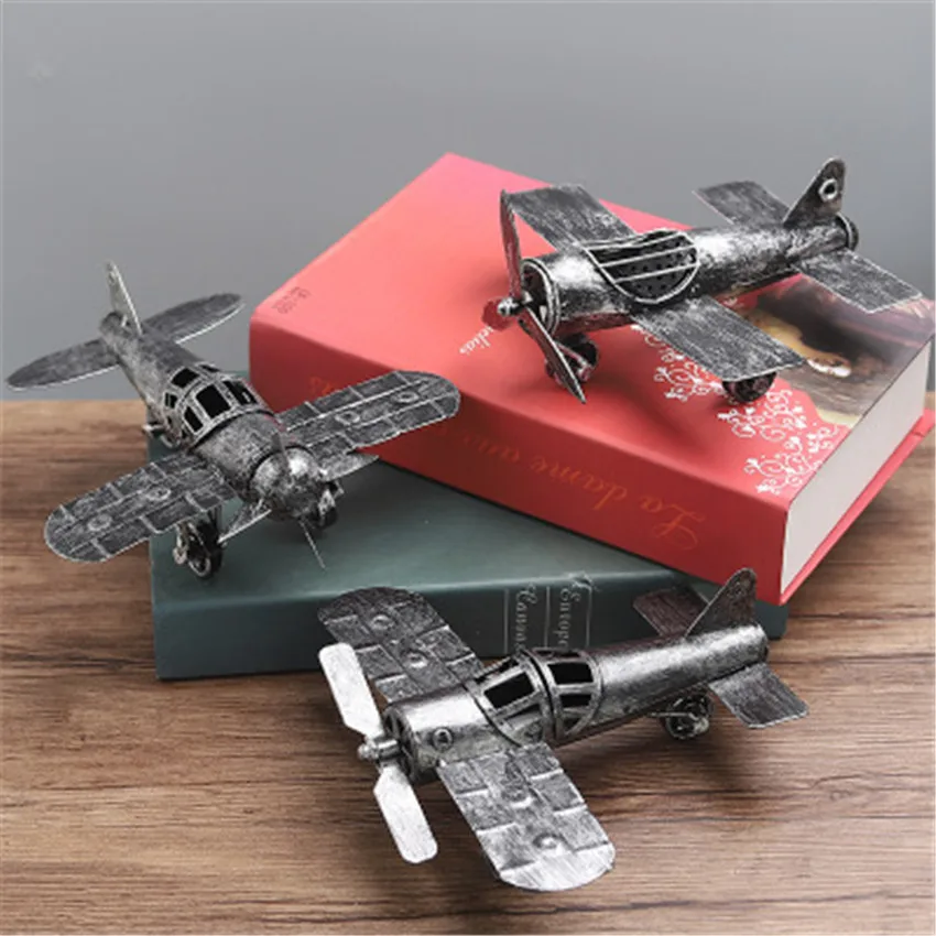 

Old plane home decon Desktop decoration Living room decoration Valentine's Day Easter Christmas