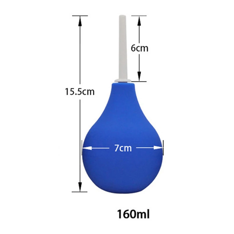 Шприц лампа Очищающая клизма груша для промывки ануса моющий анус портативный Анальный Душ стирка большая резиновая клизма клизатор - Цвет: A9