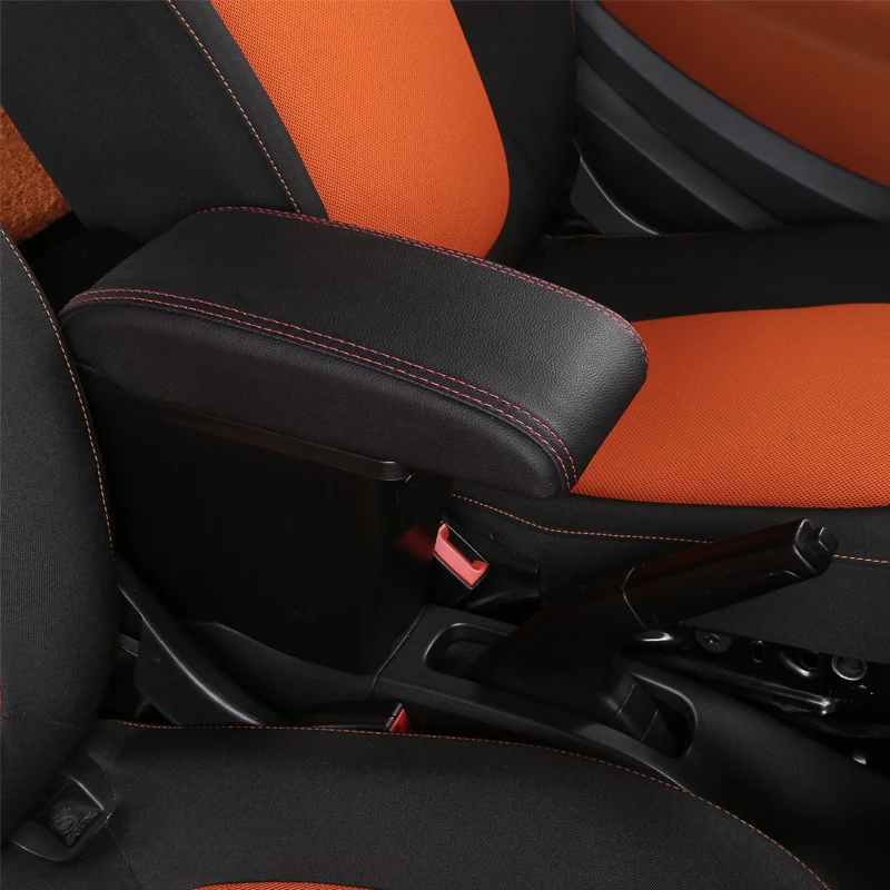  Para smart fortwo apoyabrazos caja universal car center console smart forfour caja de modificación 