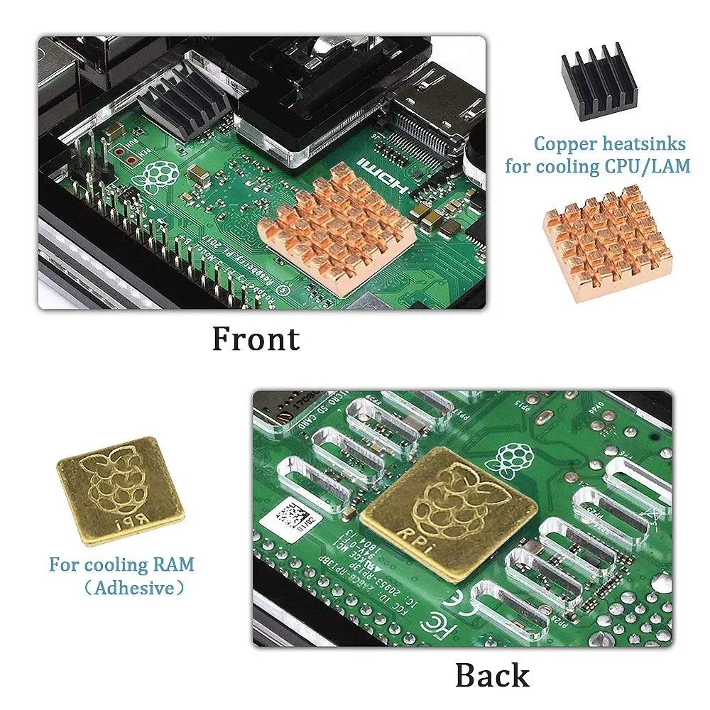 Raspberry Pi 3 Чехол/радиатор/вентилятор/кабель для Raspberry Pi 3 Model B чехол радиатор/вентилятор охлаждения для Raspberry Pi чехол с вентилятором