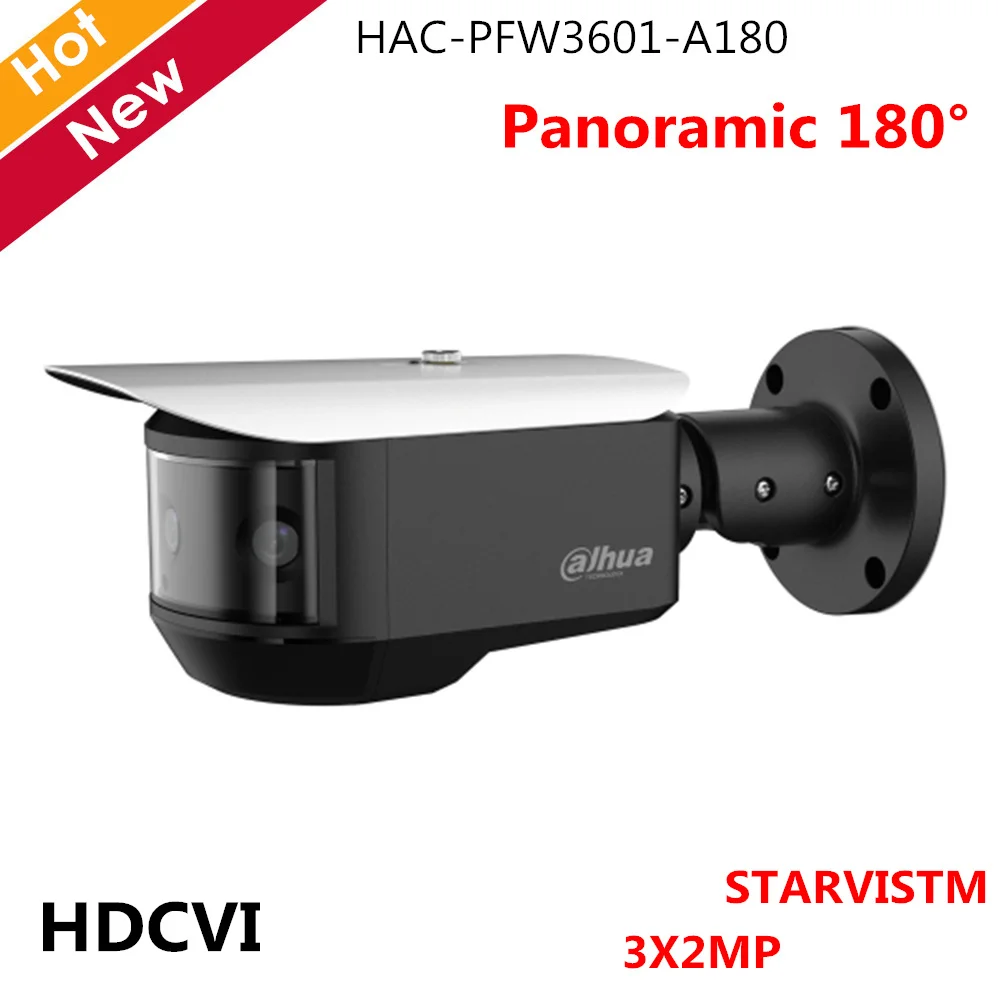 Dahua HDCVI панорамная камера 3X2MP Мультисенсорная IR Bullet до 500 м передача 180 °