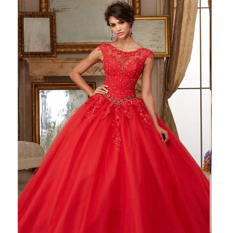 Бирюзовые пышные 2019 дешевые платья Quinceanera бальное платье с рукавами крылышками