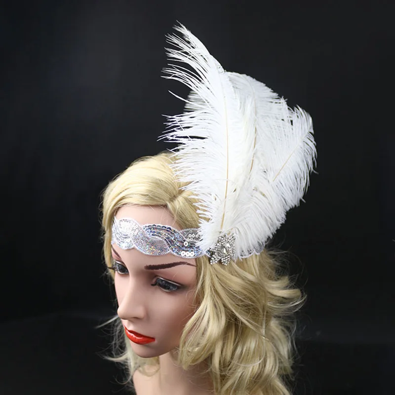 sequin headdress
