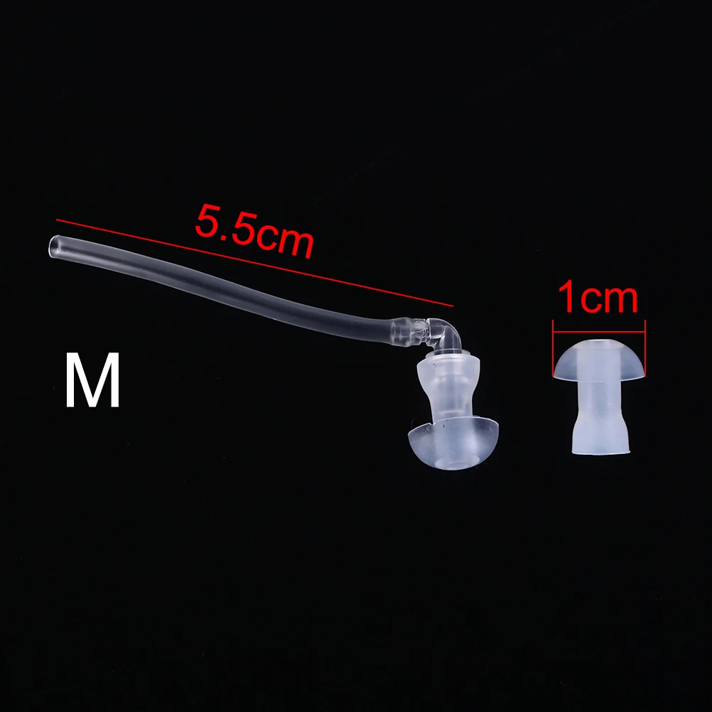 L M Размер S ясный слуховой аппарат ушные трубки+ купола слуховые аппараты Аксессуары купола со звуком - Цвет: M