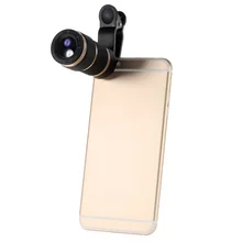 8x зум Универсальный Объективы для телефонов зажим телефото Камера телескоп объектив для Samsung Galaxy J3 A7 A8 Grand Prime HTC 10 глаз