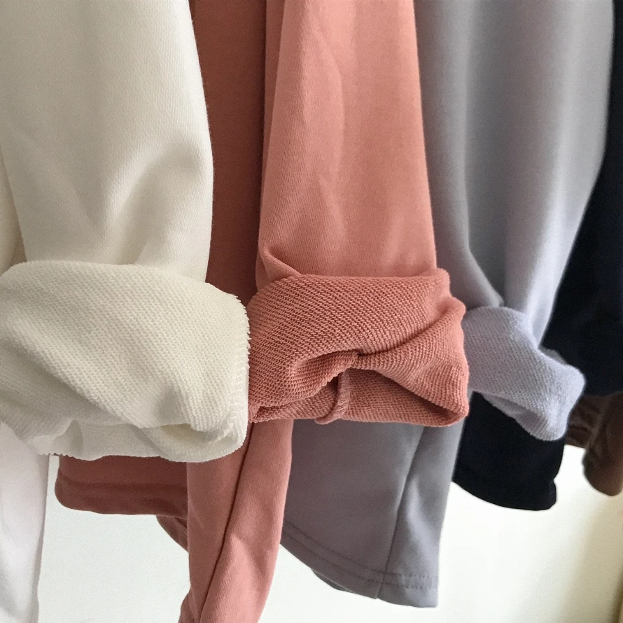 Harajuku/Женская толстовка в Корейском стиле модная Осенняя коллекция 2019 года зимняя