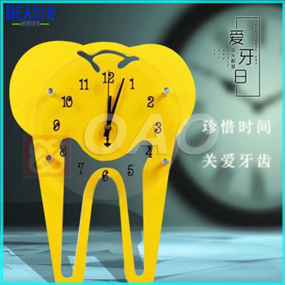 2018 горячая Распродажа Dental colock для клиники стоматологические украшения поделки