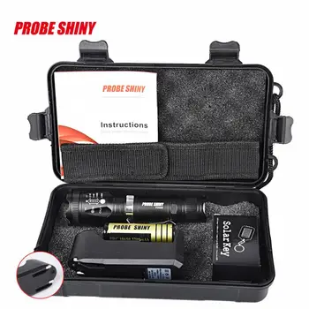 

X800 Zoomable XML T6 LED Tactical bicycle light+18650 Battery+Charger+Case NEW HOT AUGUST16