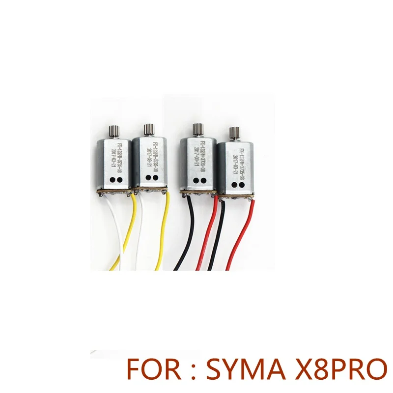 

4pcs Motors For SYMA X8PRO Motor Rc Helicopter Spare Parts RC Drones Engine Quadcopter Accessory