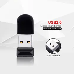 Высокое качество Usb Flash Drive Супер Мини крошечный черный накопитель 8 gb 16 Гб флэш-памяти USB2.0 Stick 32 gb 64 Гб 4G флешки