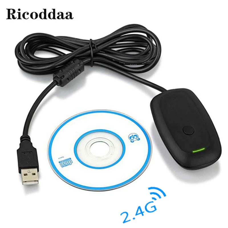 For Xbox 360 Wireless Controller Gaming Usb Receiver Adapter For Microsoft Xbox 360 For Windows 7 8 Game Accessorie Replacement Parts Accessories Aliexpress