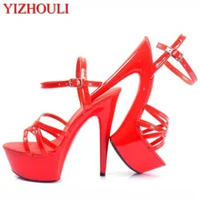 Стильные туфли на каблуке 15 см и пикантные вечерние босоножки королевы