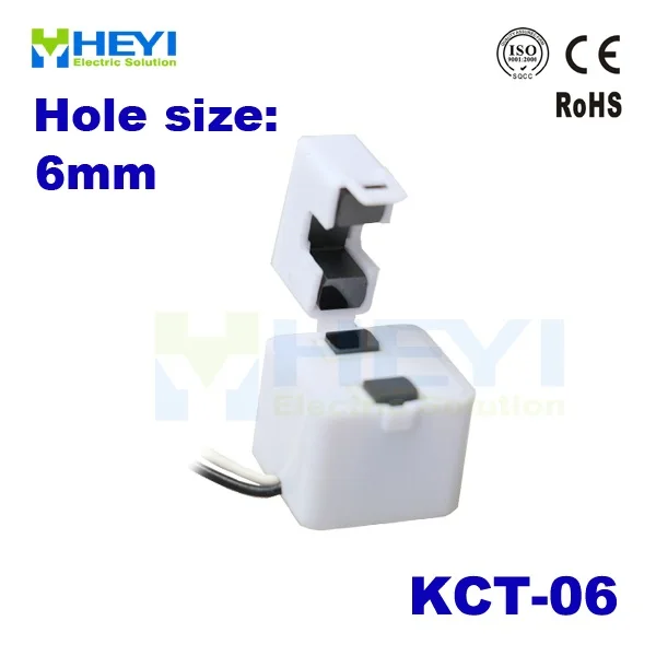 Mini Split Core Current transformer KCT 6 open cts White clamp on current transformer|transformer upgrade|transformer samsungtransformation oil - AliExpress