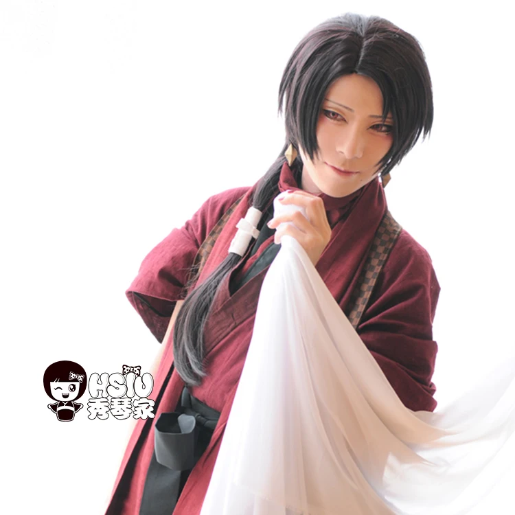 HSIU высокое качество Kashuu Kiyomitsu косплей парик Touken Ranbu онлайн игра костюм парики