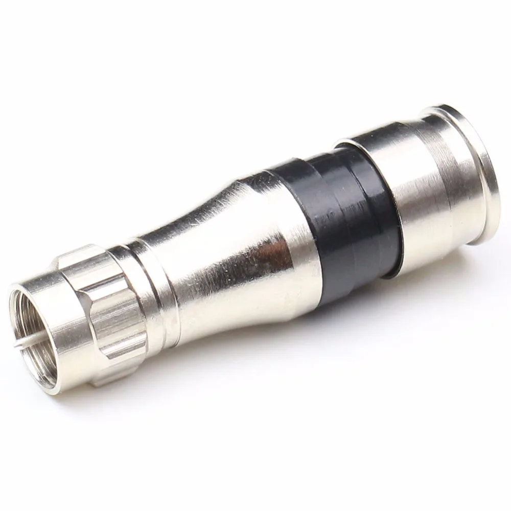 F Type RG11 Coax Coaxial CONNECTOR COMPRESSION Fitting RG11 Wire