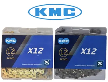 

KMC X12 12 speed 126L MTB Mountain Bcycle Chain 12s Golden Chain bicycle chains