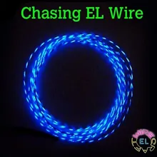 Funda de batería de 3V para coche, cuerda de tubo de tira de luz de neón led Flexible alimentada por inversor, ropa de fiesta de boda, 1m/3m/5m