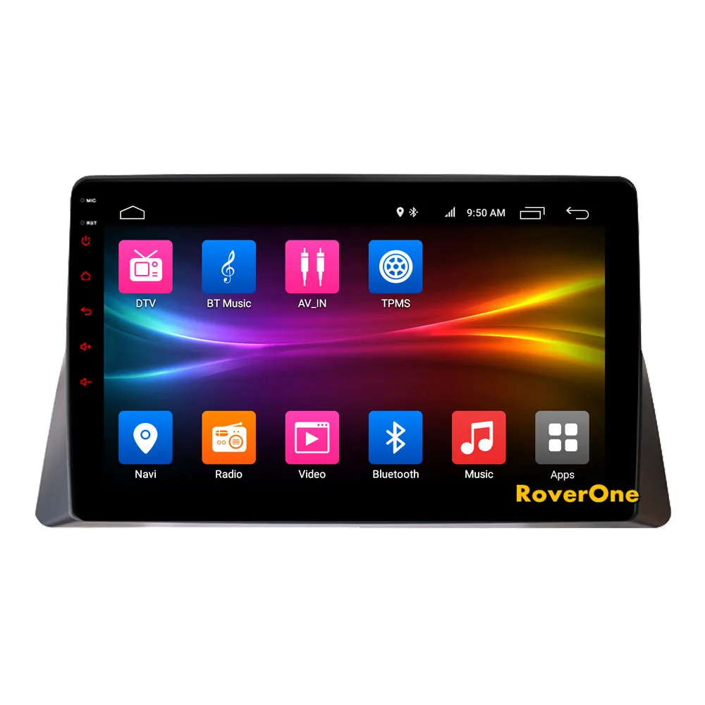 Top RoverOne Android 9.0 Car Multimedia System For Honda Accord 2008 - 2013 Octa Core 4G+32G Radio GPS Navigation DSP Player 6