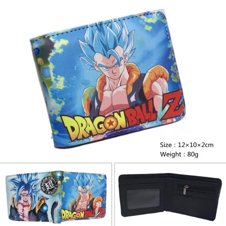 Новый дизайн dragon ball Супер рисунок кошелек Z Saiyan ГОКу для женщин мужчин Аниме Бумажник монет Карманный с отделениями для карт