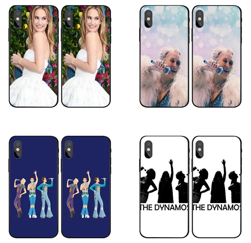 

Mamma Mia! Here We Go Again black soft Silicone phone case for iphone 6 7 8 plus X 5 cover cases for samsung s6 s7 s8 s9 s6edge