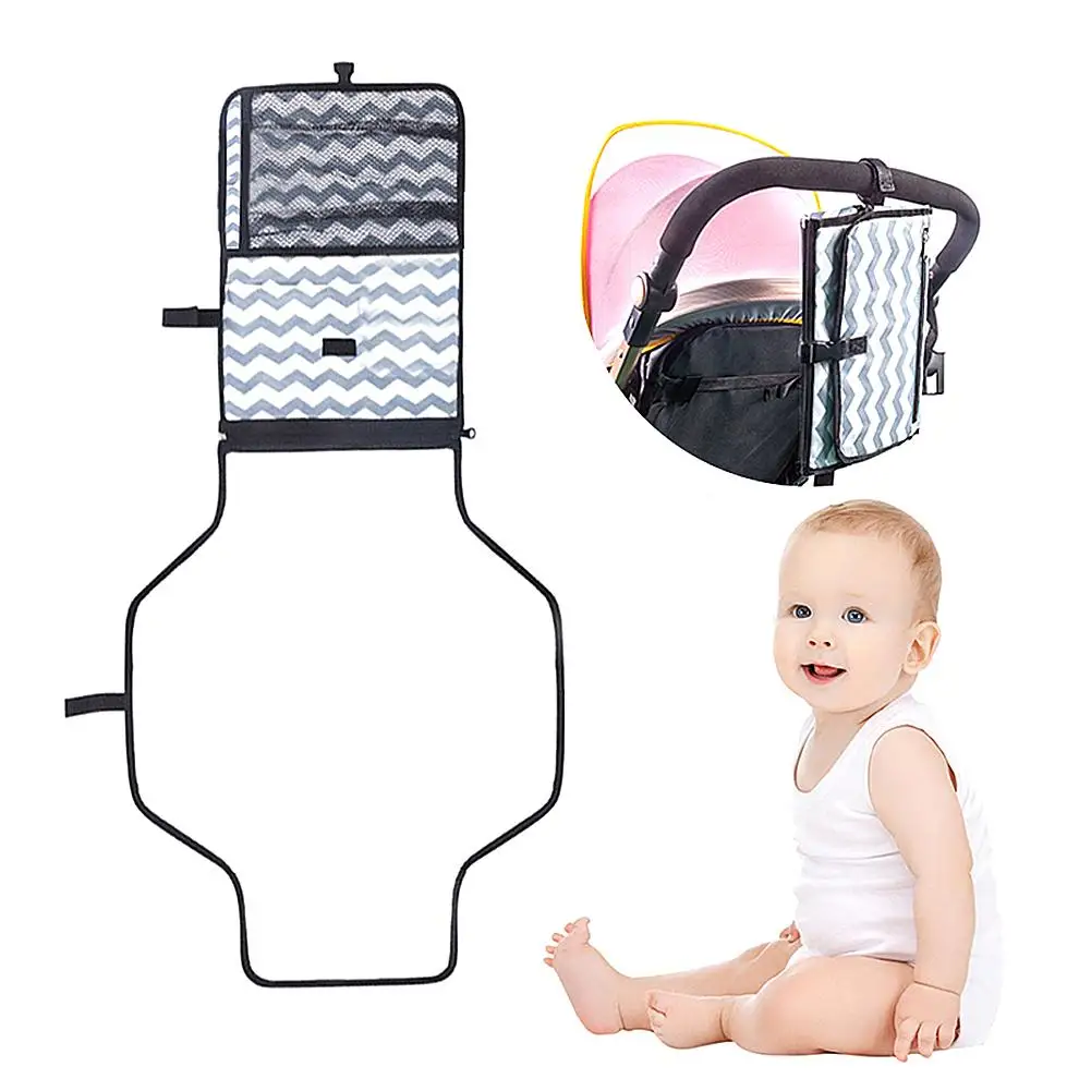 

Portable Baby Diaper Changing Pad Infant Multifunctional Waterproof Foldable With Cushioned Changing Mat For Newborns