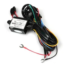 Универсальный 12 в автомобильный DRL контроллер дневного света Светодиодная лампа реле жгута управления Вкл/Выкл диммер для BMW Audi авто VW