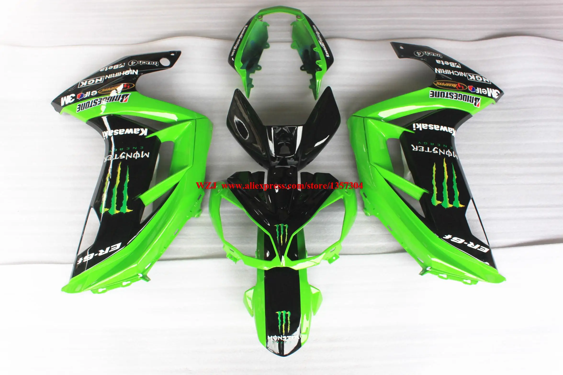

Fairing NINJA 650R 2013 2012 - 2014 COMPRESSION ER 650 Full Body Kits 13 14