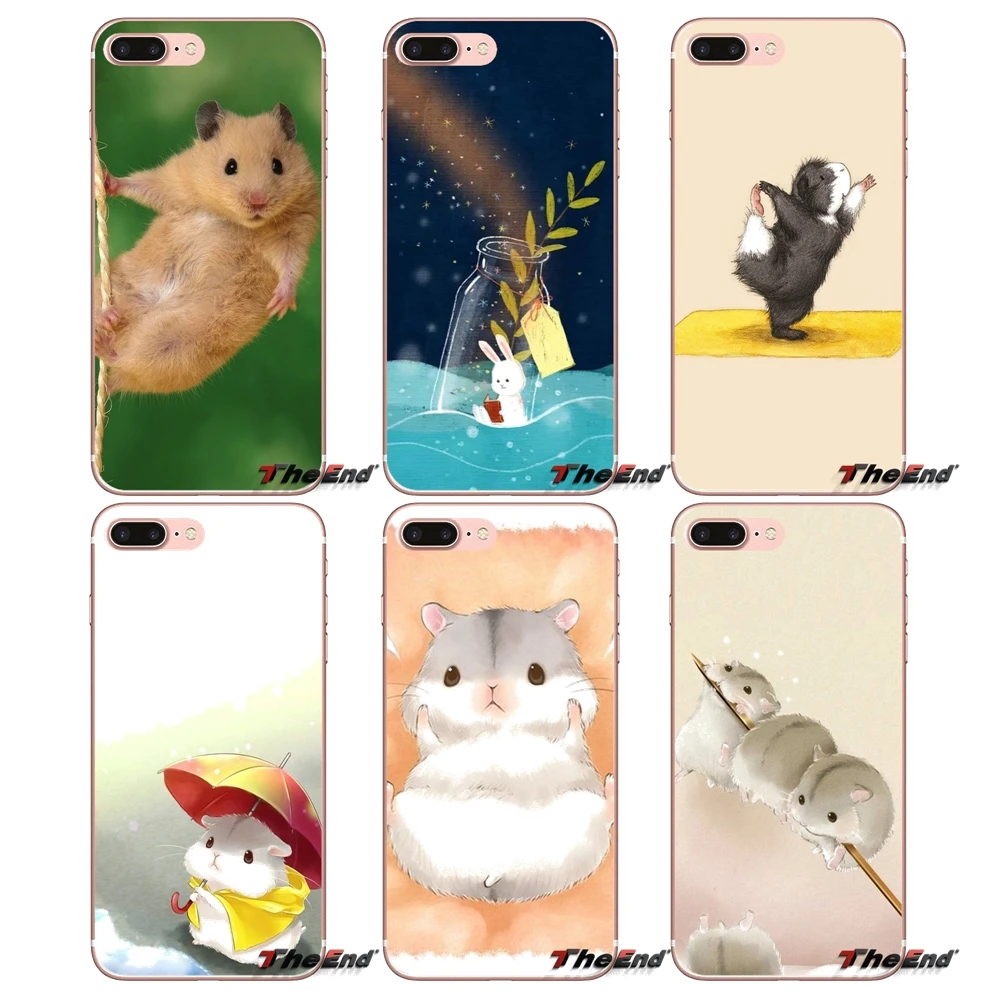 

Soft Transparent Covers Rabbit Mouse Hamster For Huawei Honor 7X V10 6C V9 6A Play 9 Mate 10 Pro Y7 Y5 P8 P10 Lite Plus GR5 2017