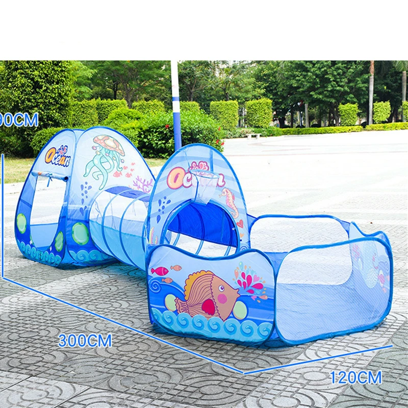 

Large Baby Toy Tents t House Ball Pit Pool Child Crawling Tunnel Play Ten Tent for Kids Toy Ball Pool Ocean Ball Holder Set