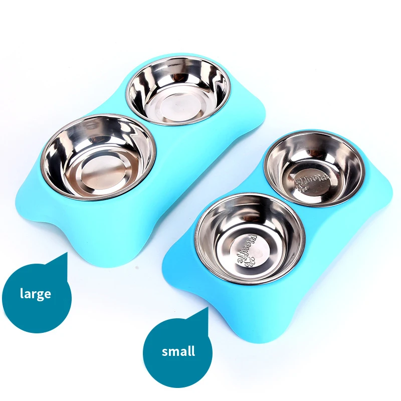 

Dog Feeder Drinking Bowls for dogs Cats Pet Food Bowl comedero perro miska dla psa gamelle chien chat voerbak hond