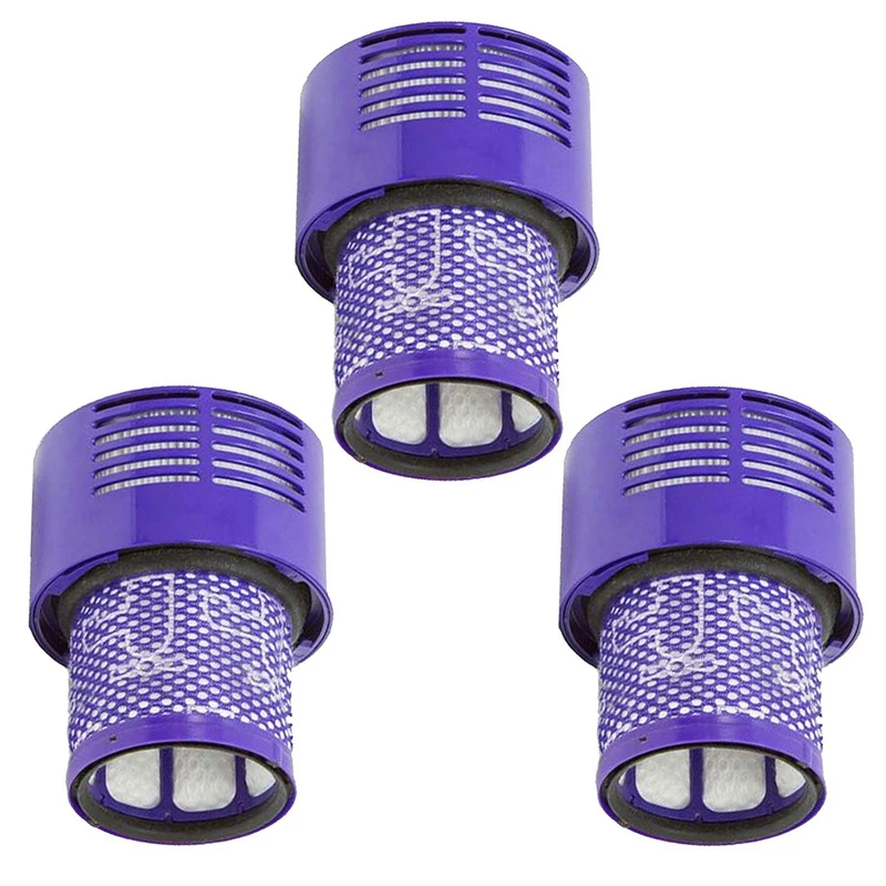 

Washable Filter Unit For Dyson V10 Sv12 Cyclone Animal Absolute Total Clean Vacuum Cleaner (Pack Of 3)