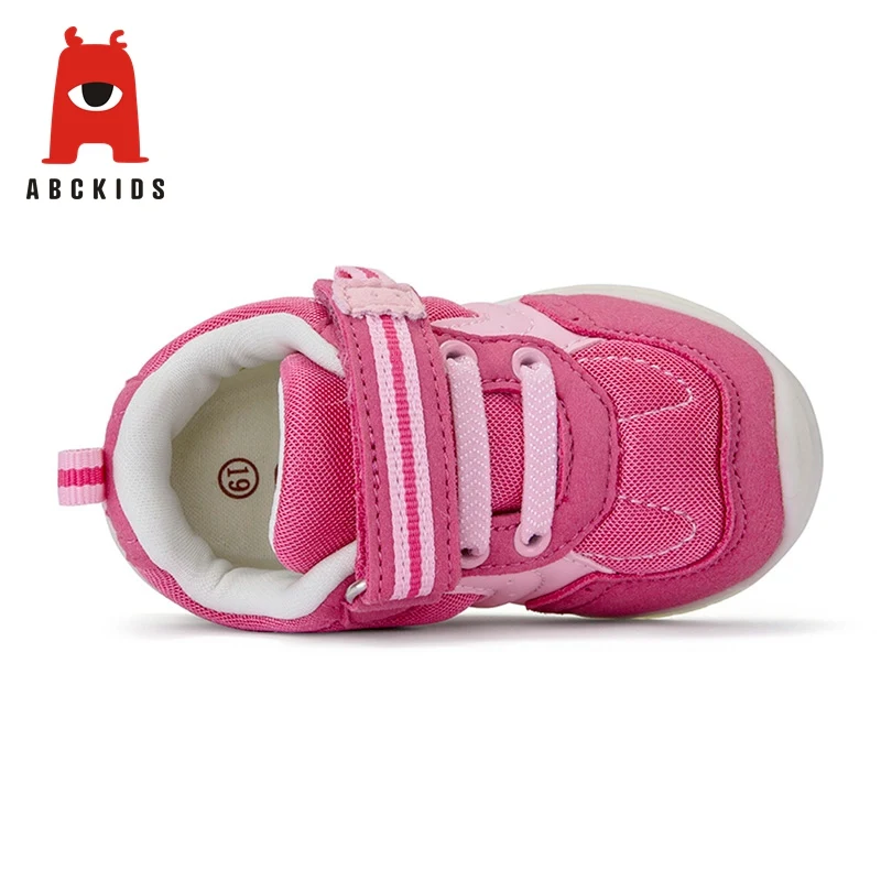 Abckids 2019 New Net Mesh Sport Outdoor Children Casual Non-slip Shoes Running Striped Sneakers 