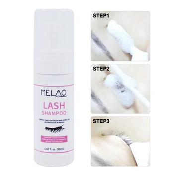 

Eyelashes Tools Professional Eyelashes Foam Cleaner Eyelash Extension Cleanser Shampoo Tool