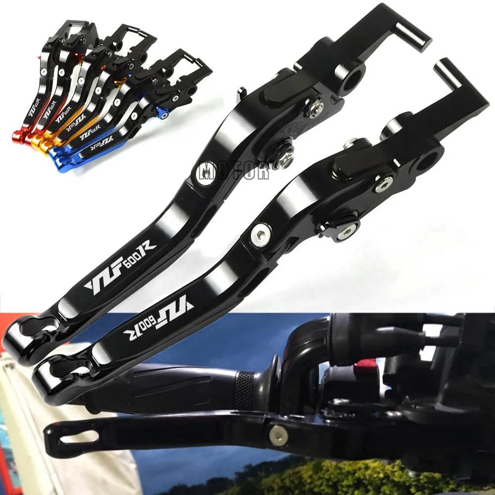 

Adjustable Motorcycle Brake Clutch Levers For Yamaha YZF R1 YZF 600R Thundercat 1995-2008 TRX850 1996-2000 FZR400 RR/RRSP 1995