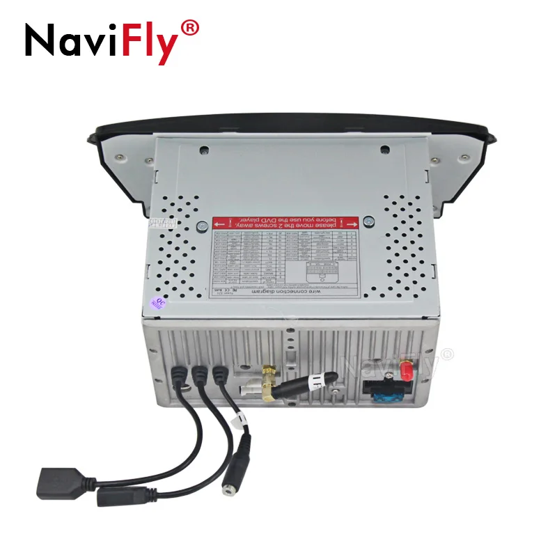 Best Navifly Android9.1 Quad core Car DVD GPS Player for HYUNDAI ELANTRA support Radio BT 4G wifi RDS DVR view camera 5