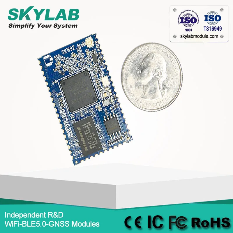 SKYLAB SKW92B 802.11b/g/n IOT WLAN модуль MT7688A Чип WiFi для 3G/4G роутер|module wifi|module 3g |