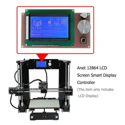 Обновление больших ЖК-дисплей Экран 12864 для Anet A6 A2 3D-принтеры с синим Экран более подробная информация показывает простое управление