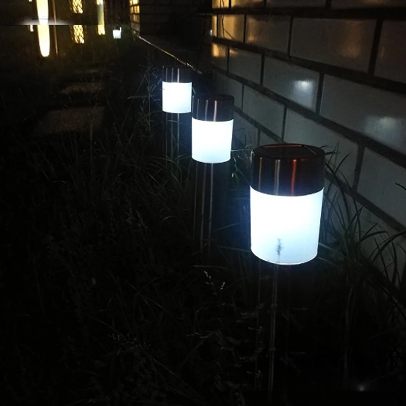 

2019 New Stainless Steel solar power solar light Stud Floor led lawn light sunlight Outdoor solar garden light