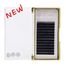 Новые Двойные ресницы расширение 0,07 толщина C профессиональная искусственная норка наращивание ресниц мягкое ложное наращивание ресниц инструменты