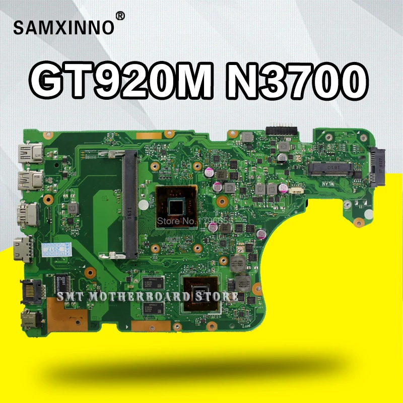 

X555SJ Notebook Motherboard For ASUS X555S X555 X555SJ A555S Motherboard N3700 CPU Mainboard 100% Tested Well and Motherboard